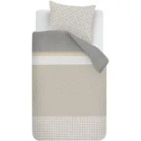 Beddinghouse Dekbedovertrek Jente Natural Katoen-140 x 200 / 220 cm | 1-Persoons