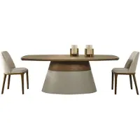 AEA Gruppe Essecke Essgruppe Esstisch Braun Holz Set 7tlg Esszimmertisch