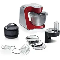 Bosch - MUM58710 - Serie 4 Keukenmachine MUM 5 1000 W Rood, Zilver MUM58710