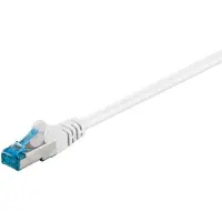 Goobay 92711 CAT 6a patchkabel, Ethernetkabel, dubbel afgeschermd, S-FTP, tot 1000 Mbit/s