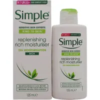 Simple Eenvoudige, huidvriendelijke, herstellende, rijke vochtinbrengende cr?me 125 ml