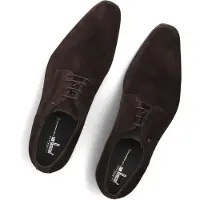 Van bommel Heren Geklede Schoenen Sbm-30118 Raffa - Bruin - Maat 41