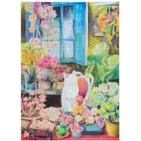 Robotime Cat's Plant Yard - Rolife Joy Piece Jigsaw Puzzle Series - PT012 - Legpuzzel - Puzzel