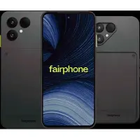Fairphone 6+ 256GB Zwart 5G + 6+ Protective Back Cover Zwart