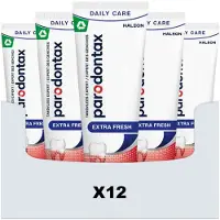 Parodontax 12x Tandpasta bij Bloedend Tandvlees Extra Fresh 75 ml