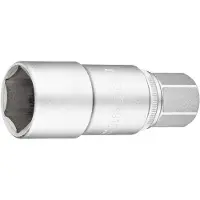 Hünersdorff Uitloopkraan | HD-PE 19 mm | brede schroefdraad d. 22 mm | 1 stuk - 550100 550100