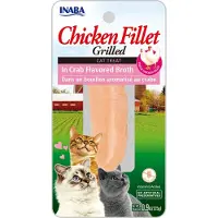 Inaba 12x Kattensnack Grilled Chicken Krab Bouillon 25 gr