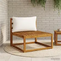 vidaXL Rugkussen PUTTEN 100% Polyester Wit 70 x 40 x 15 cm