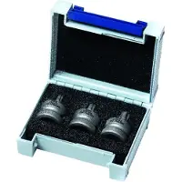 ASW 1/2" Torx Bitset T30-T50 Kort 3-delig