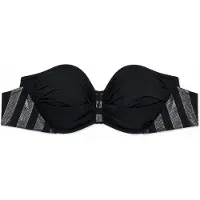 MILENKA Bikinitop '- bikini top - black metallic' zwart