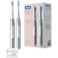 Oral-B Pulsonic Slim Luxe 4900 - Rose Gold/Matt Black DUO-Set