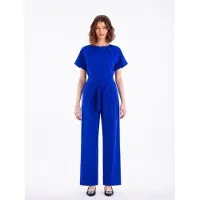 BIBI SAKALIEVA Jumpsuit 'Royal Blue Wide-Leg Jumpsuit' royal blue/koningsblauw