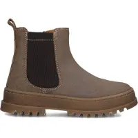 Develab leren enkelboots - taupe Bruin Jongens Leer - maat 27