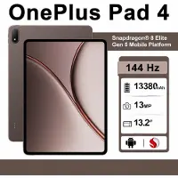 OnePlus Pad 4 Tablet – 12GB+256GB – WiFi – Dune Glow - 13380mAh -Dune Glow