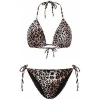 Emilie collection Bikini 'Bikini leopard print' bruin