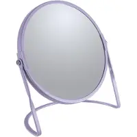 Spirella Ronde, vergroting spiegel op voet, stalen frame, kleur: lavendel - MSV LD