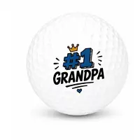 Wilson Golfballen Best Grandpa - Opa Golf Cadeau - 2 stuks - - Bedrukte Golfballen
