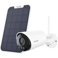 Reolink Argus Series B320 Met Zonnepaneel Slimme Binnen- / Buitencamera Wit