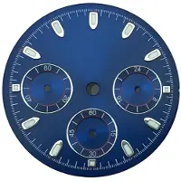 OEM Horlogekast, roestvrij staal, compatibel met het VK63 quartz uurwerk, modelnummer 07