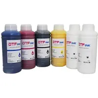 OEM DTF-printer, hoogwaardige afdrukken, snelle printsnelheid, 1 set van 1000 ml CMYK