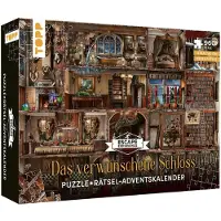 Frech Puzzeladventskalender: Het betoverde kasteel - 24 puzzels met in totaal 960 stukjes