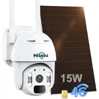 Hiseeu 3G/4G LTE bewakingscamera voor buiten, met SIM-kaart, bewakingscamera's voor buiten