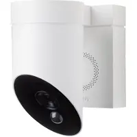Somfy 1875325 – Buitencamera, wit, WLAN-buitenbewakingscamera met intelligente functies