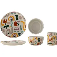 Bloomingville Filur set bord, mok en schaaltje
