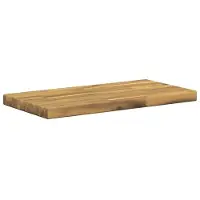 vidaXL Rechthoekig Tafelblad 90 x 50 x 3,5 cm Rechthoekig Wit