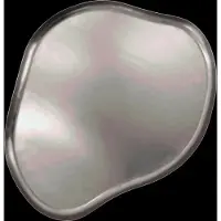 House Doctor Osea dienblad 35x41 cm Silver finish