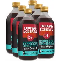 Douwe Egberts Espresso Concentrate Black 6 x 485 ml
