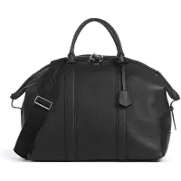 BOSS Derwil Weekender reistas Leder 45 cm zwart