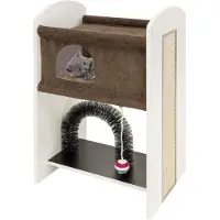 Ferplast Kattenmeubel Leo 50x37x84 cm Bruin