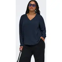 ONLY Carmetta Blouse Dames Blauw 54