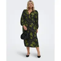 ONLY Carcamille Lange Jurk Dames Zwart 42