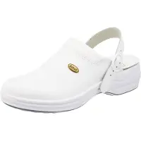 Scholl New Bonus, uni, voor volwassenen, wit, effen, thermoplastisch polyurethaan (TPU), leer