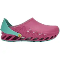 Scholl Klomp Unisex Evoflex Fuchsia Emerald-Schoenmaat 40