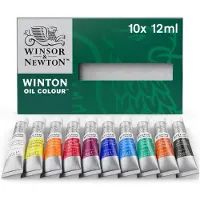 Winsor & Newton - Winton Oil Colour Set (10x21ml) (831720)
