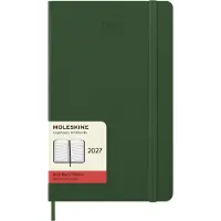 Moleskine 12 Maanden Agenda - 2027 - Dagelijks - Large - Harde Kaft - Mirte Groen