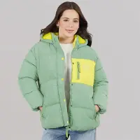 Lagooners Meisjes Brekon Korte Puffer Jas Green Bay