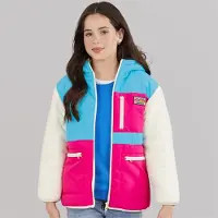 Lagooners Meisjes Whimble Middellange Jas Hot Pink