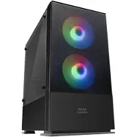 Mars Gaming ATX/mATX Semi-Tower Computer, , LED RGB, Micro ATX, LED RGB