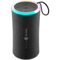 Music Sound Muziekspeaker AURA 20, 20W, Draadloos, USB-C, 0,15 m, Zwart, Cilindrisch