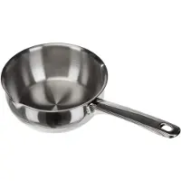 Ibili -Prisma, pan, roestvrij staal 18/10, 18 cm, 1,9 liter, zilverkleurig