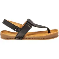 El naturalista Uni N6004 Horizon, platte sandalen, zwart, maat 44 EU