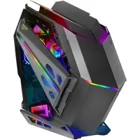 Mars Gaming MC-TITAN, Midi-tower, PC, Zwart, ATX, Micro ATX, Mini-ITX, Geschikt voor gaming, Diverse functies