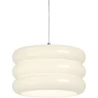 Eglo Tortora Hanglamp - E27 - Ø 30 cm - Chroom/Wit