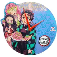 Sakami Merchandise Demon Slayer: Kimetsu no Yaiba, holografische wandklok