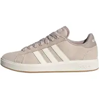 Adidas Grand Court Base 00s herenschoenen, kleur: Wonder Taupe/Off White/Grijs, maat: 46 EU