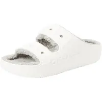 Crocs Uni Volwassen Baya Cozzzy Sandalen, Wit, maat 43/44 EU